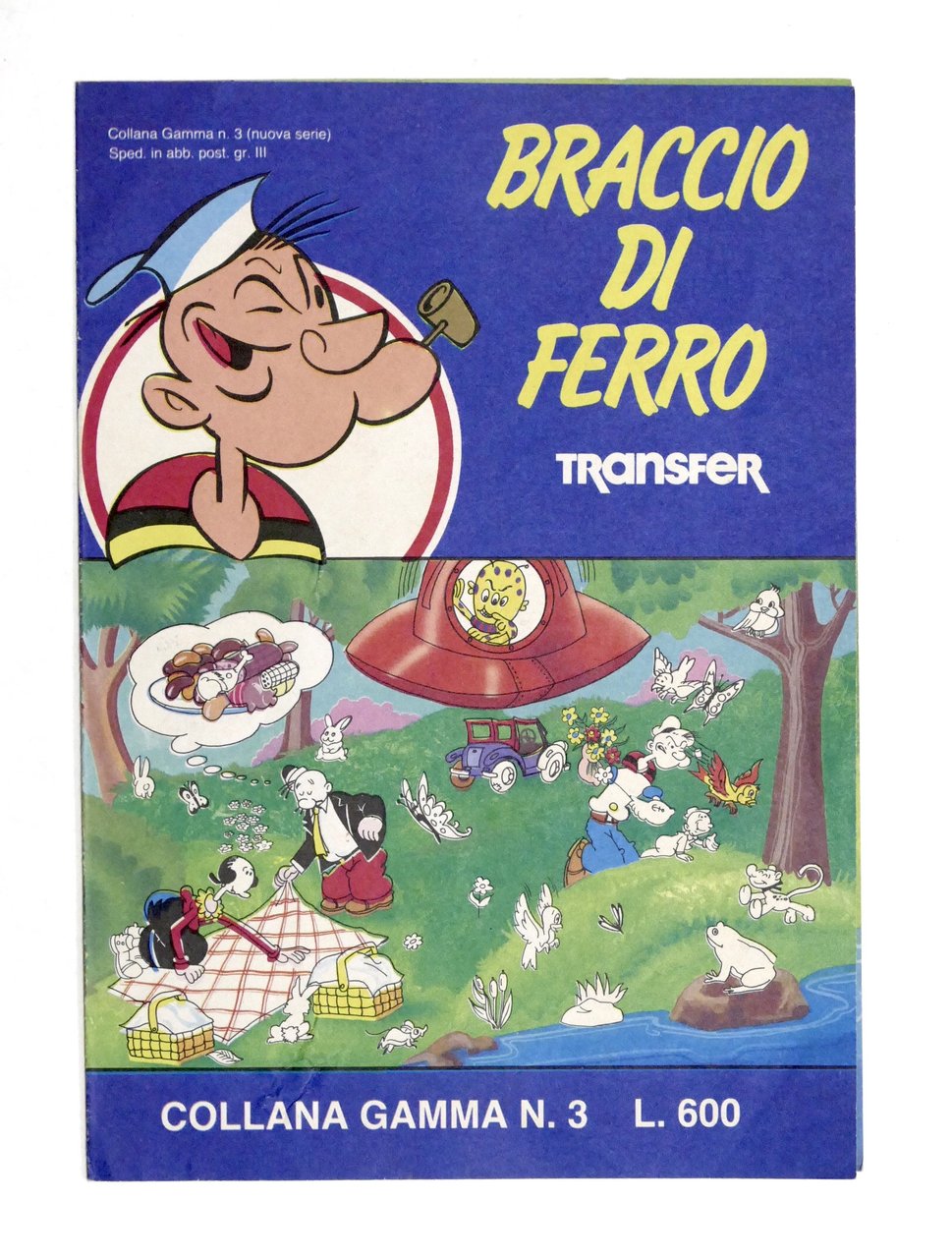 Album trasferelli - Braccio di Ferro transfer - Collana Gamma …