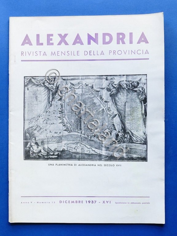 Alexandria Rivista Mensile della Provincia di Alessandria - N° 12 …