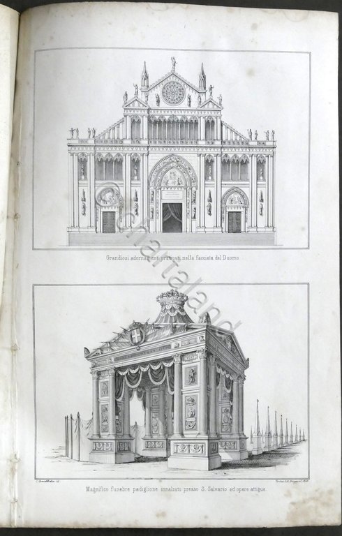 Alla Guardia Nazionale ricordo funebri onorificenze (Carlo Alberto) - 1849