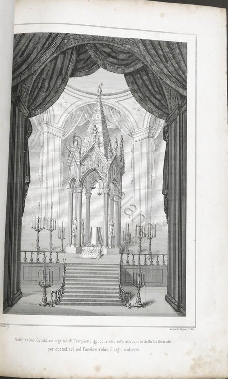 Alla Guardia Nazionale ricordo funebri onorificenze (Carlo Alberto) - 1849