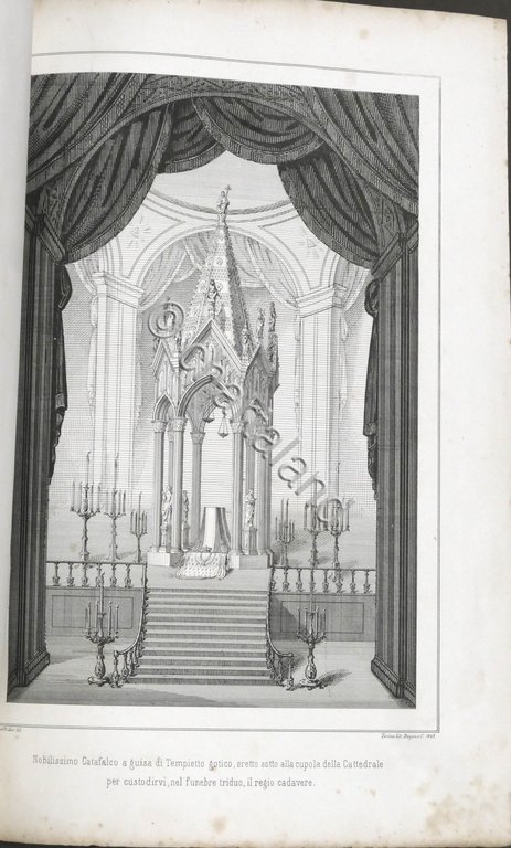 Alla Guardia Nazionale ricordo funebri onorificenze (Carlo Alberto) - 1849