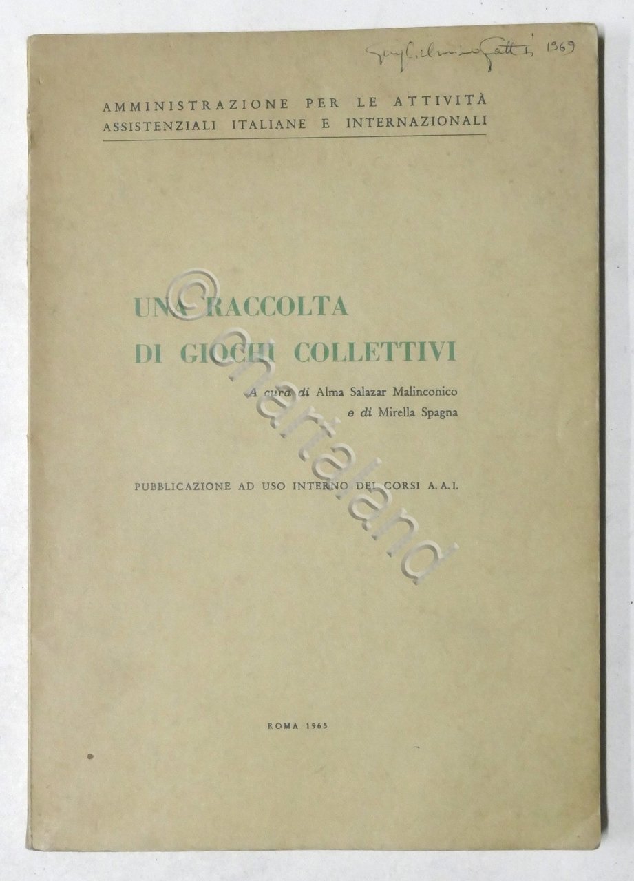 Alma Salazar Mirella Spagna - Una raccolta di giochi collettivi …