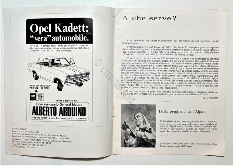 Alpini Rivista Penne Mozze Anno I - N. 1 - … | Immagine Gallery 5