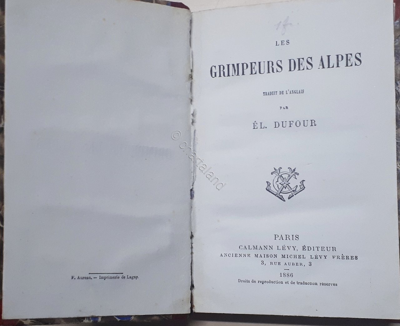 Alpinismo - El. Dufour - Les Grimpeurs des Alpes - … | Immagine principale