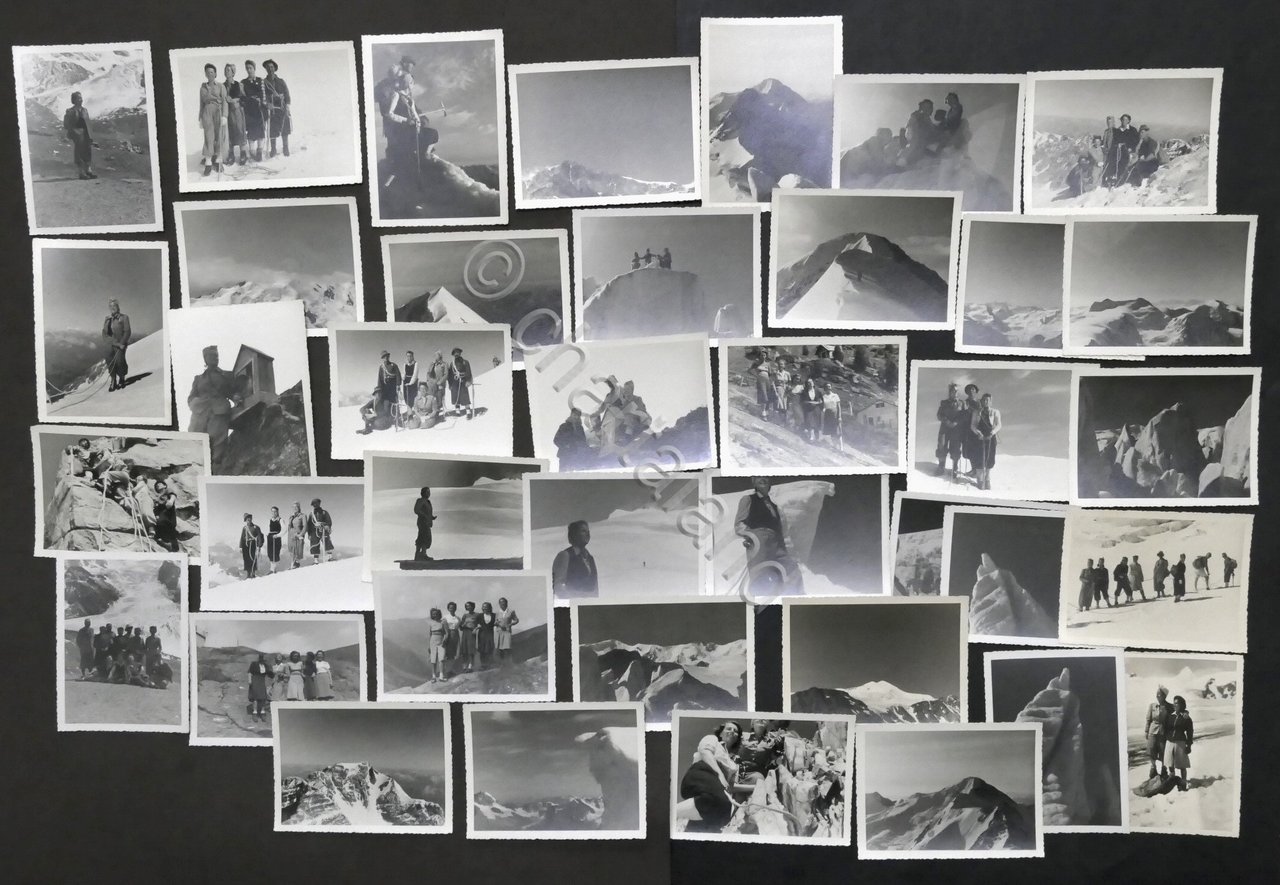 Alpinismo - Lotto 39 fotografie escursionisti sulle Alpi italiane - … | Immagine principale