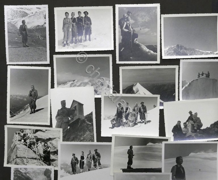 Alpinismo - Lotto 39 fotografie escursionisti sulle Alpi italiane - … | Immagine Gallery 2