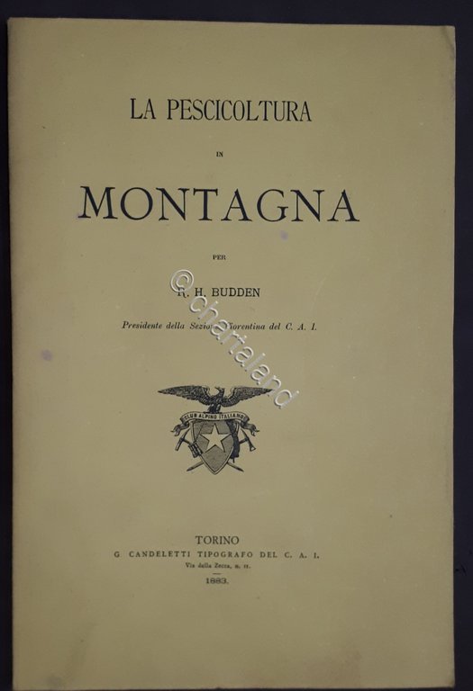 Alpinismo - R. H. Budden - La pescicoltura in Montagna … | Immagine Gallery 2