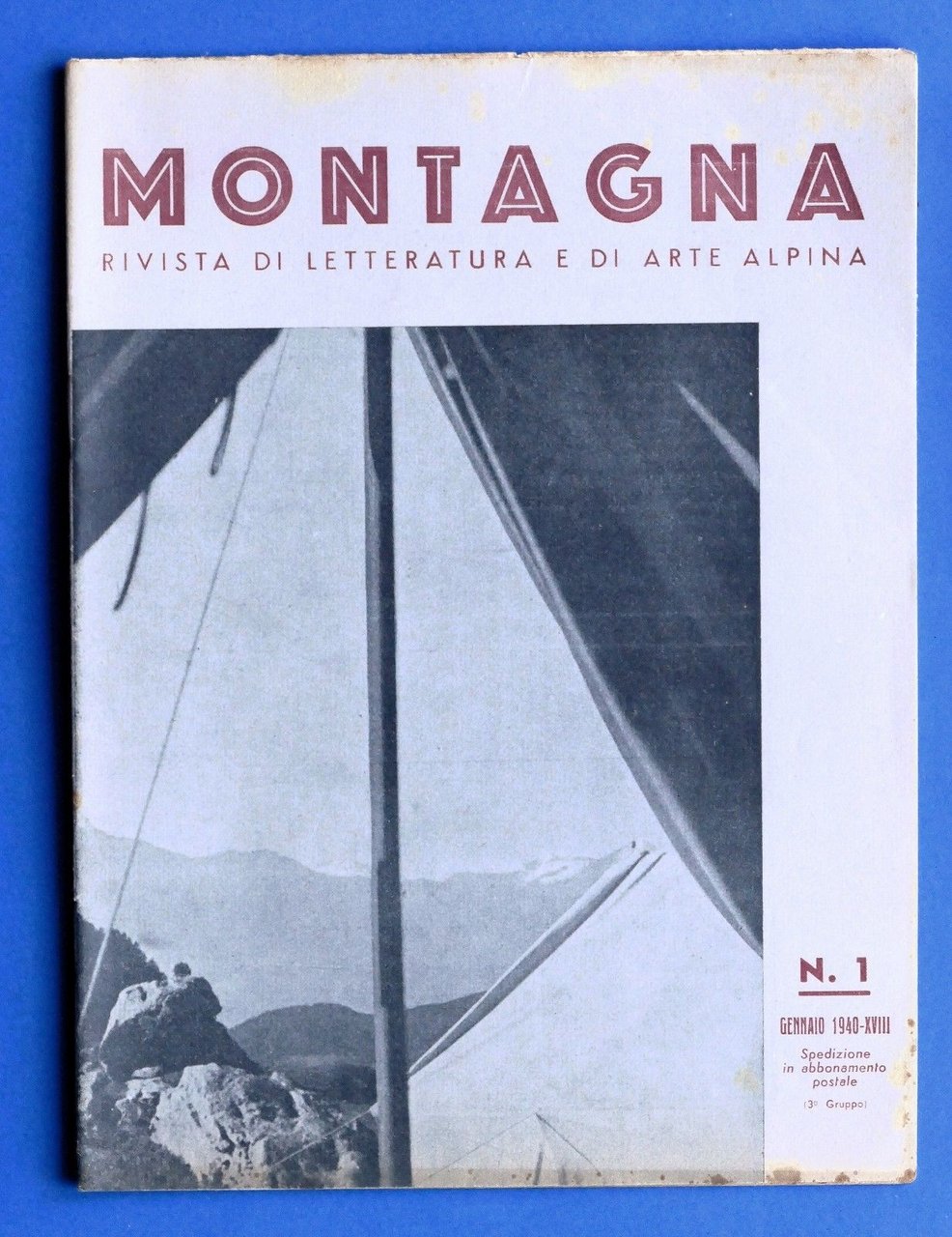 Alpinismo - Rivista Montagna - Gennaio 1940 - N° 1 | Immagine principale
