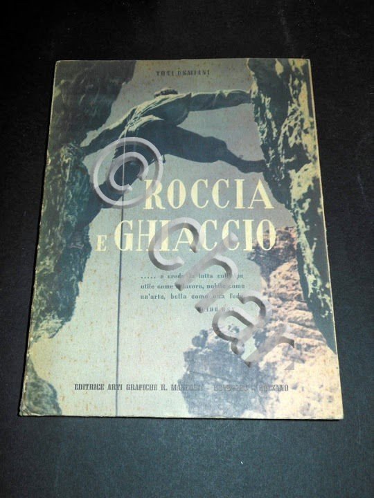 Alpinismo - Usmiani - Roccia e Ghiaccio (guida tecnico-didattica) 1^ …