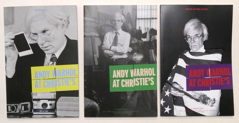 Andy Warhol at Christie's - 3 Cataloghi d'Asta - 2012