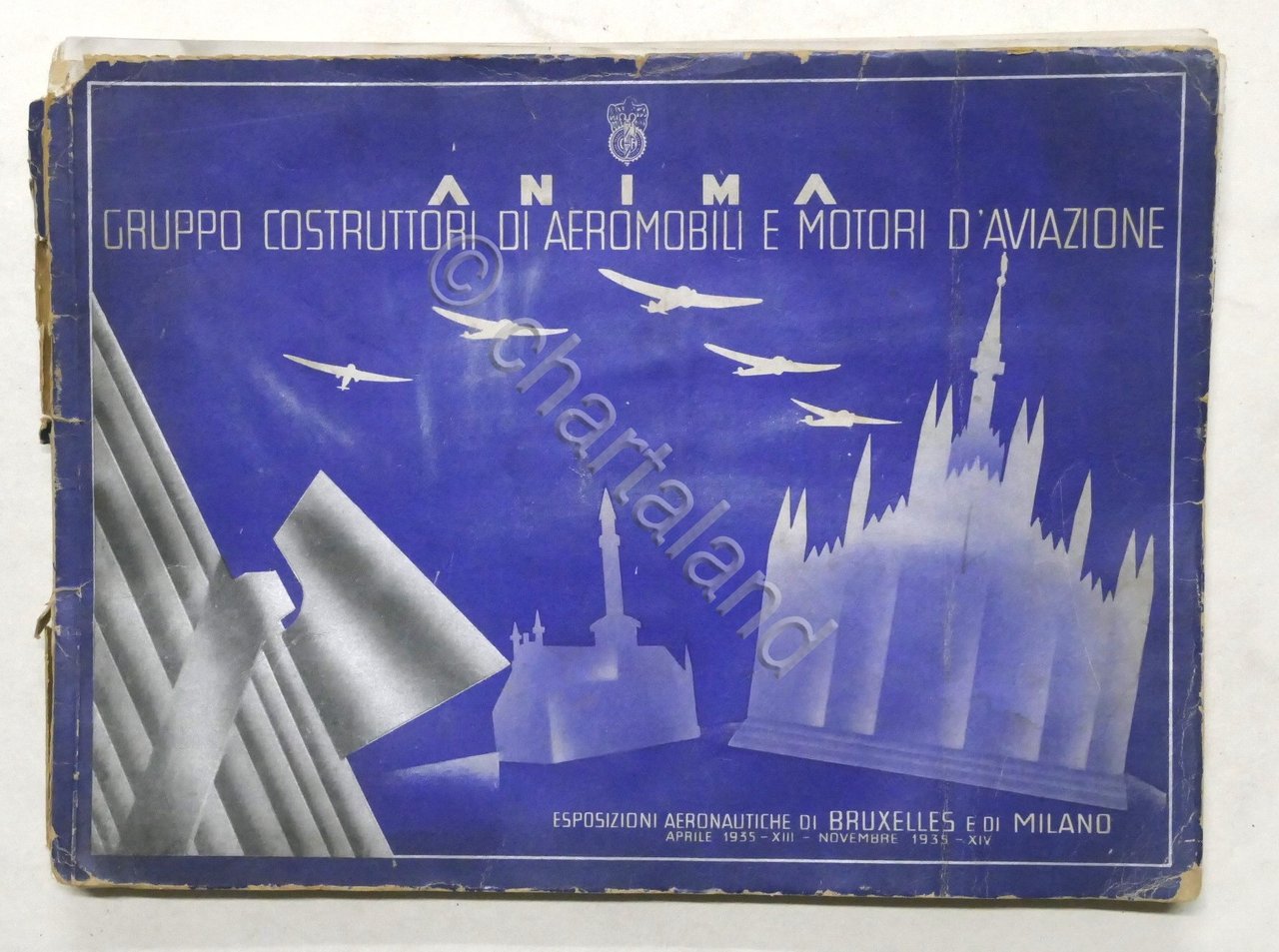 ANIMA Gruppo Aeromobili e Motori d'Aviazione - Esposizioni Bruxelles Milano …
