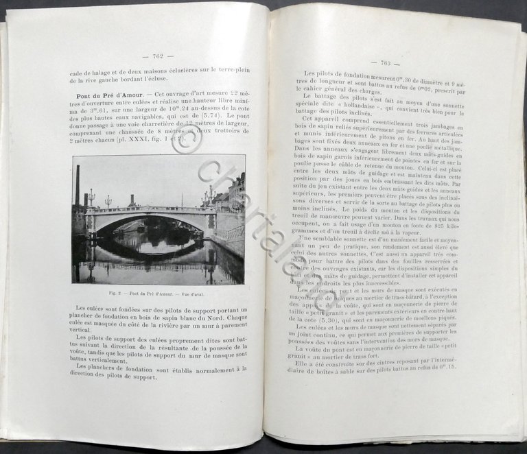 Annales des Travaux Publics de Belgique - Fascicolo d'Agosto 1912 …
