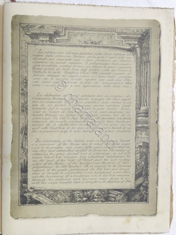 Anno Jubilaei Romae 1925 - Pubblicazione in occasione dell'anno giubilare