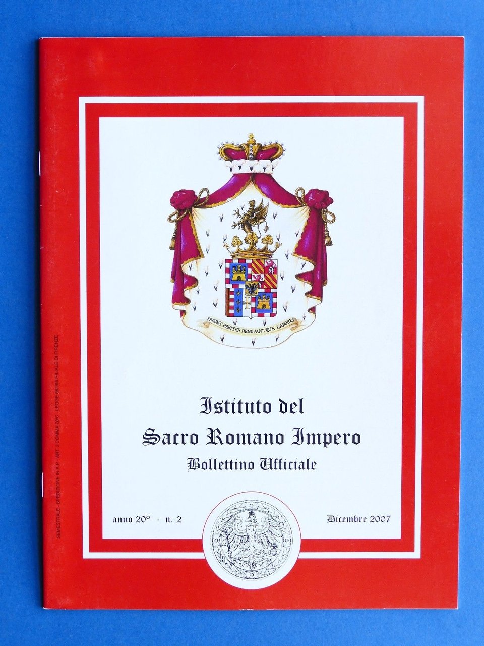 Araldica Bollettino Ufficiale Istituto Sacro Romano Impero - N° 2 … | Immagine principale