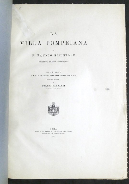 Archeologia F. Sinistore - La villa pompeiana scoperta presso Boscoreale …