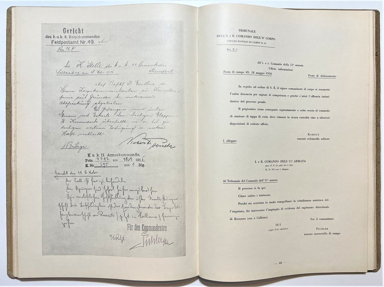 Archivio di Stato di Trento - Atti dei Processi Battisti …