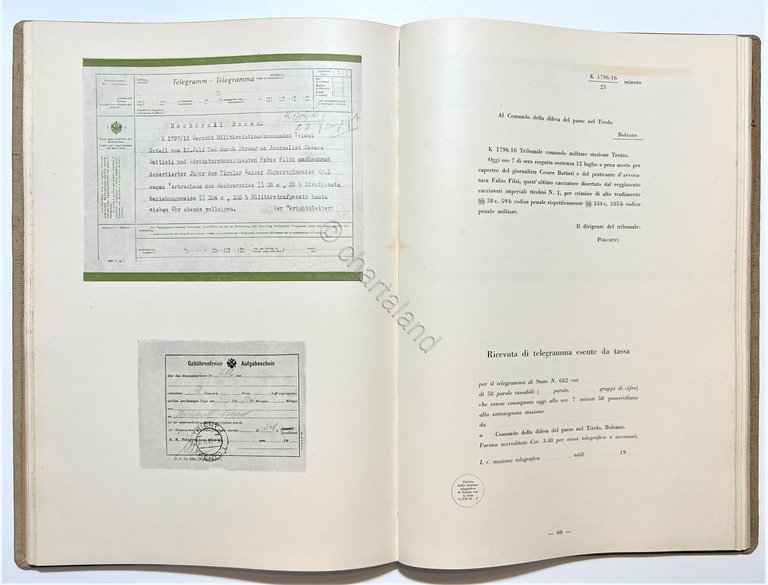 Archivio di Stato di Trento - Atti dei Processi Battisti …