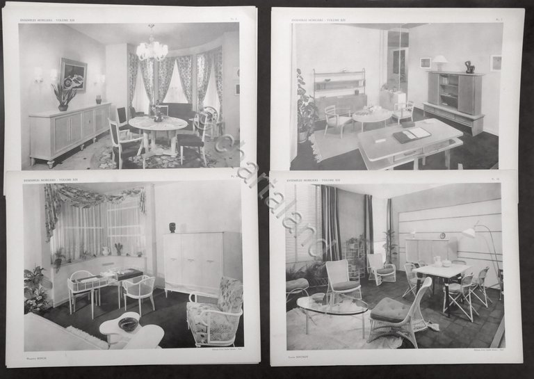Arredamento - Ensembles Mobiliers - Vol. 13 - 1953