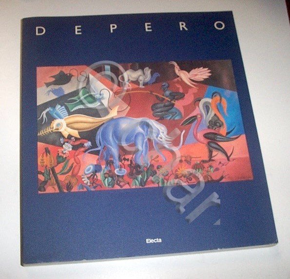 Arte - Depero - Catalogo Mostra Rovereto Milano Dusseldorf - 1^ ed. 1989 Electa