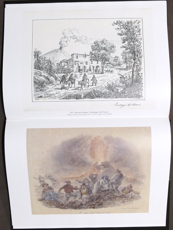 Arte - L. Fino - Vesuvio e i Campi Flegrei …