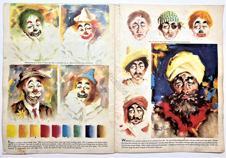 Arte - L. Franks - Clowns and Characters - ed. …