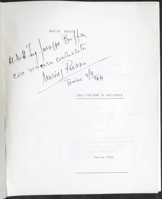 Arte - Marius Russo - Dall'informe al razionale - 1^ … | Immagine Gallery 3