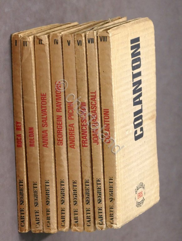 Arte contemporanea Galleria Eros 1973 / 1974 Opera completa - …