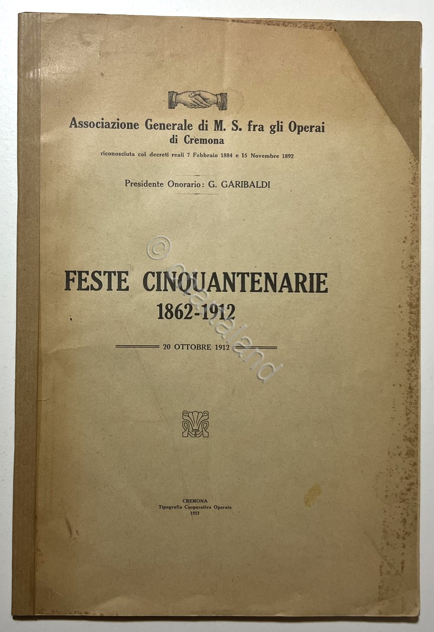 Ass. Gen. di M. S. fra gli Operai di Cremona … | Immagine principale