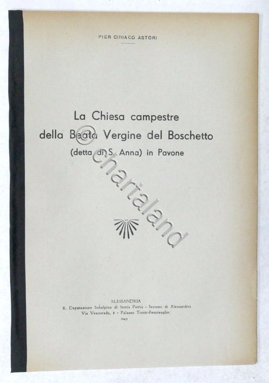 Astori - La Chiesa campestre della Beata Vergine del Boschetto …