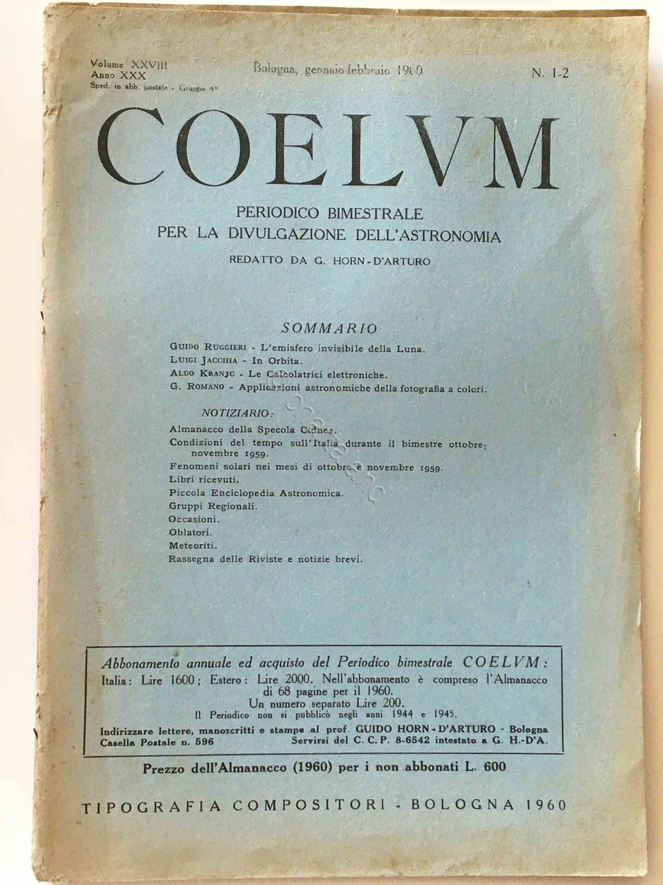 Astronomia - Coelum - Bimestrale per la divulgazione - N. …