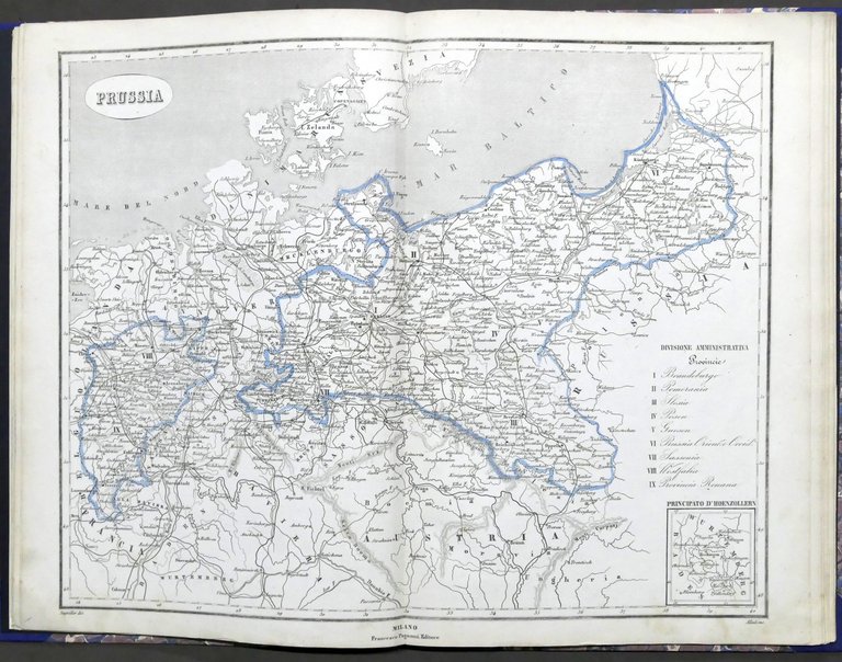 Atlante d'Europa - ed. 1880 ca. Pagnoni | Immagine Gallery 6