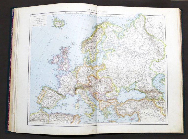 Atlante Geografico - Atlas Manuel de Geographie Moderne - 1883 …
