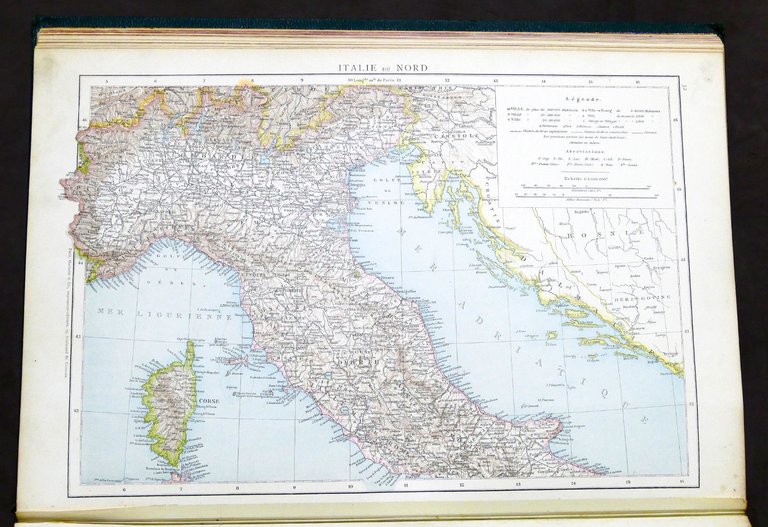 Atlante Geografico - Atlas Manuel de Geographie Moderne - 1883 …