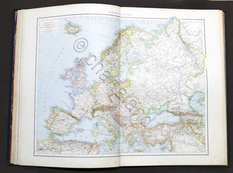 Atlante Geografico - Atlas Manuel de Geographie Moderne - 1883 …