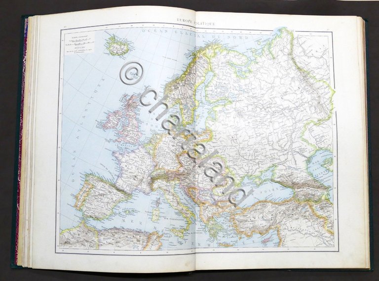Atlante Geografico - Atlas Manuel de Geographie Moderne - 1883 …