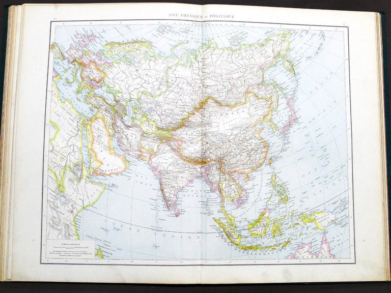 Atlante Geografico - Atlas Manuel de Geographie Moderne - 1883 …