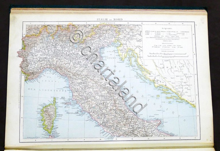 Atlante Geografico - Atlas Manuel de Geographie Moderne - 1883 …