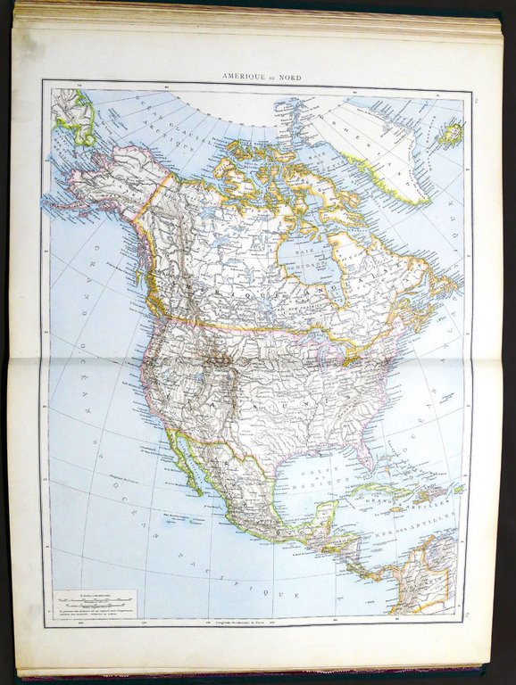 Atlante Geografico - Atlas Manuel de Geographie Moderne - 1883 …
