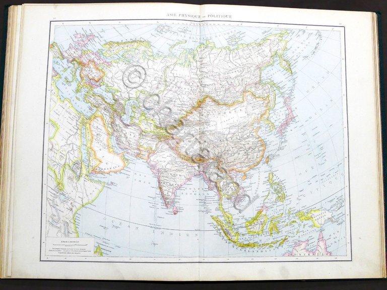 Atlante Geografico - Atlas Manuel de Geographie Moderne - 1883 …