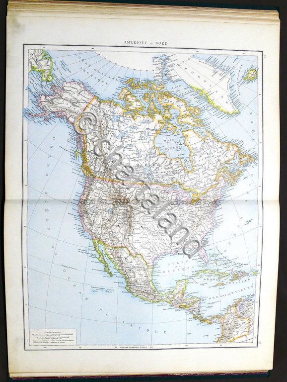 Atlante Geografico - Atlas Manuel de Geographie Moderne - 1883 …