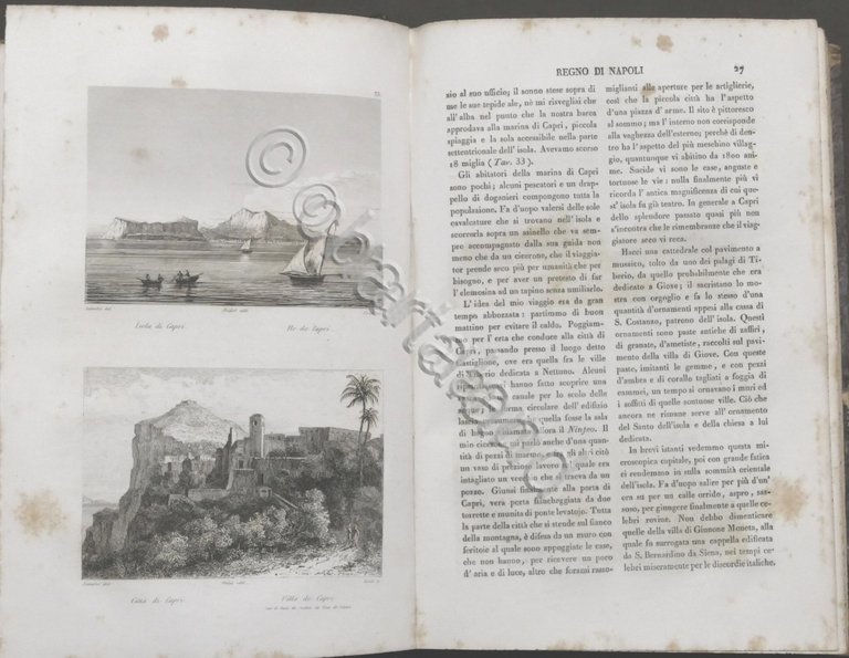 Audot - L'Italia, la Sicilia, le isole Eolie - Tomo …