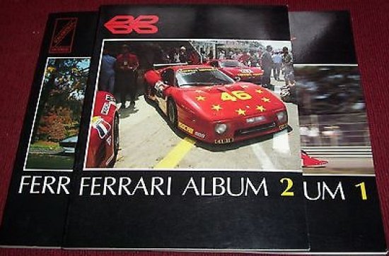 Auto Sport Automobilismo - Album FERRARI ( 3 volumi ) - 1^ed. 1981