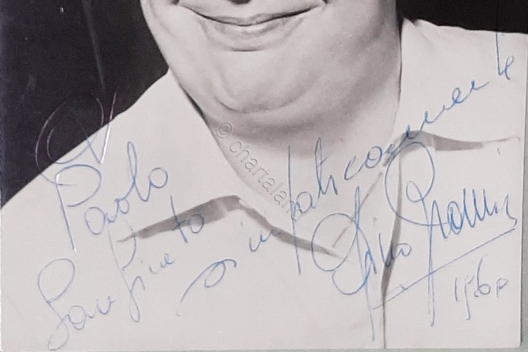 Autografo - Dedica su fotocartolina del attore, comico Gino Bramieri … | Immagine Gallery 2