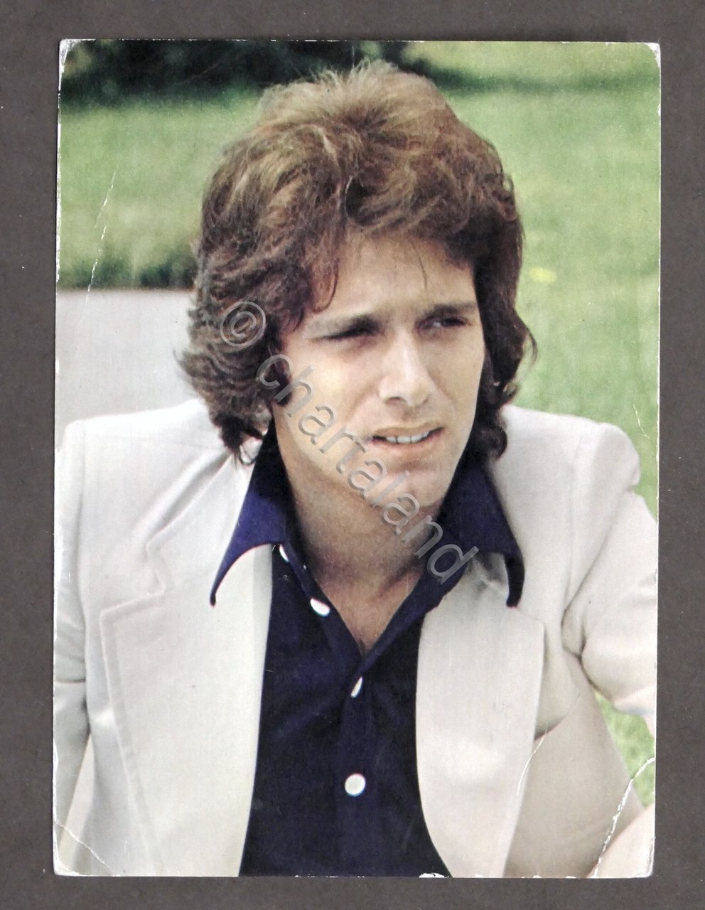 Autografo cantante attore fotoromanzi Franco Dani - anni '70