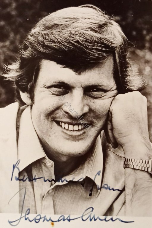 Autografo su Fotografia - Thomas Boaz Allen - Baritono inglese … | Immagine Gallery 2