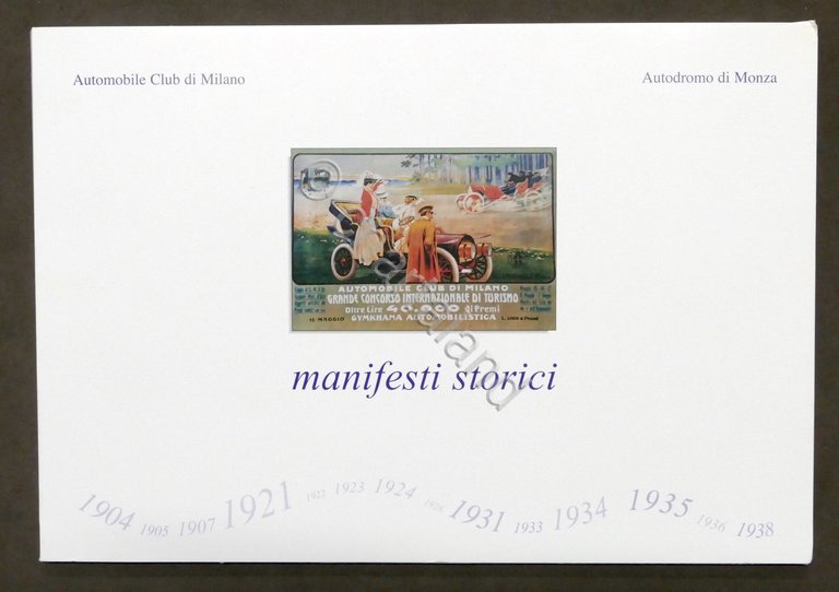 Automobile Club Di Milano / Autodromo di Monza - Manifesti …