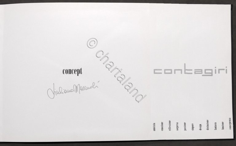 Automobilismo - Contagiri - Catalogo Concept Giuliano Mazzuoli ed. 2011 | Immagine Gallery 2