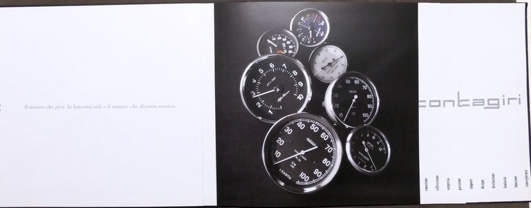 Automobilismo - Contagiri - Catalogo Concept Giuliano Mazzuoli ed. 2011 | Immagine Gallery 7