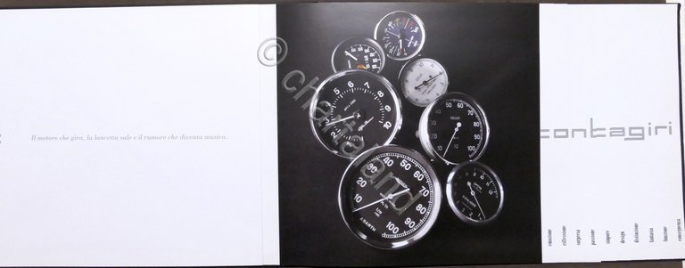 Automobilismo - Contagiri - Catalogo Concept Giuliano Mazzuoli ed. 2011 | Immagine Gallery 6