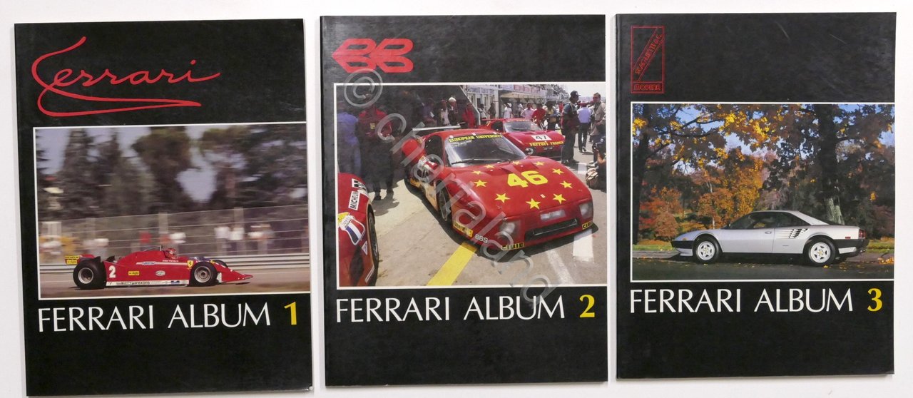 Automobilismo - Ferrari Album 1 - 2 - 3 - …